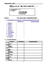 Bài tập Anh văn Lớp 10